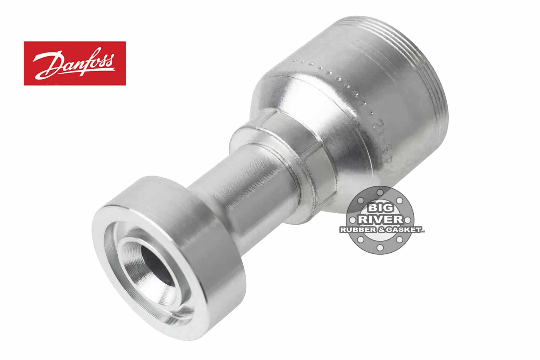 (CT) 4S12CT12 Eaton®CAT® Flange Straight 0° Big River Rubber & Gasket