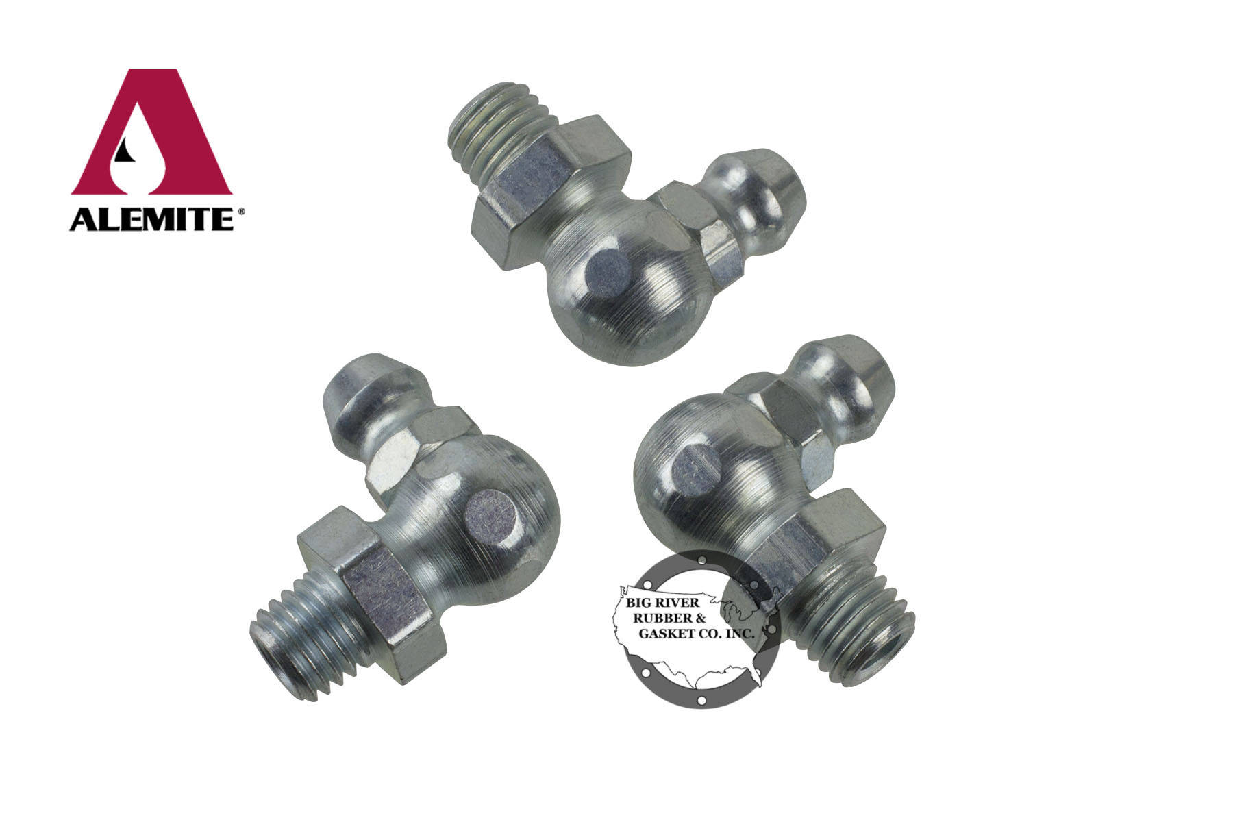 Alemite Taper Thread Grease Fitting B1911B1 Big River Rubber & Gasket