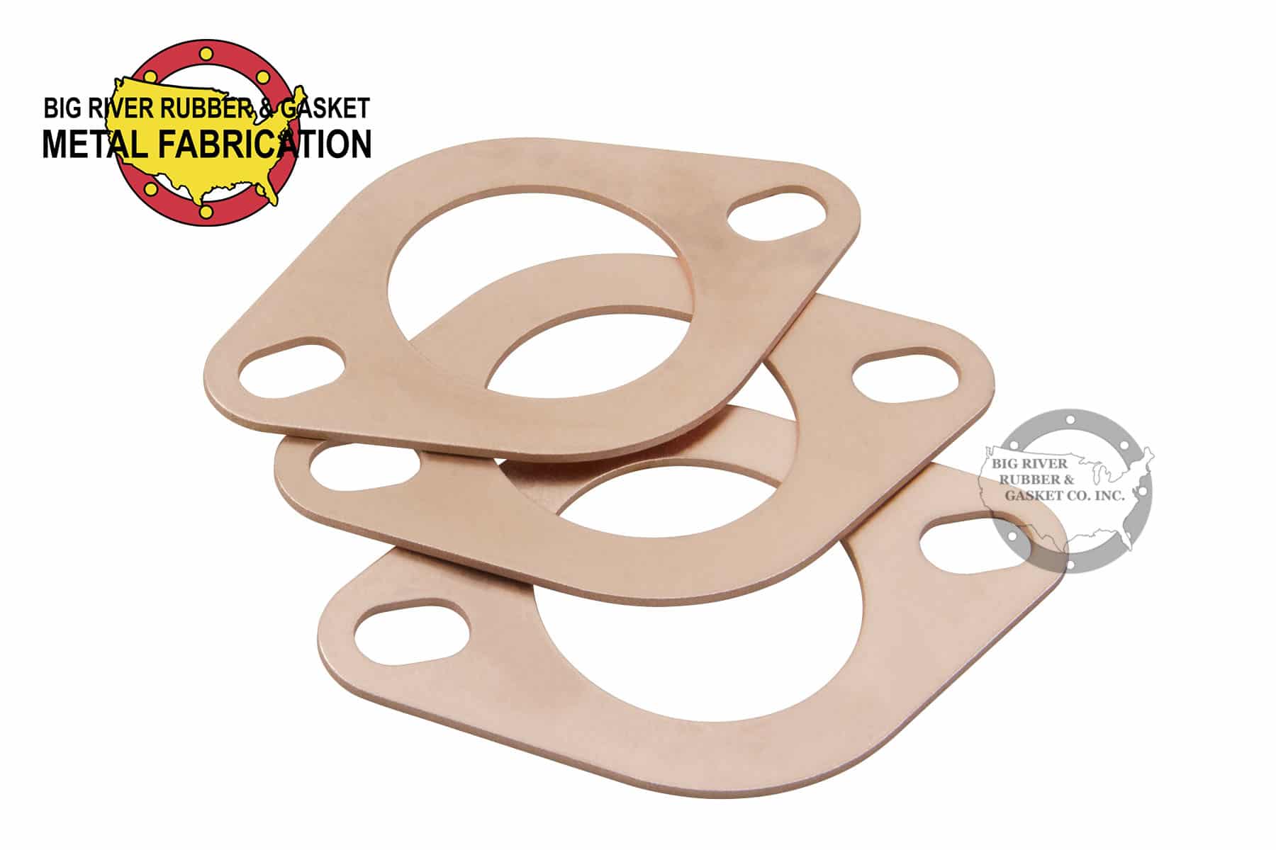 Big Block Water Pump Copper Gasket 1/16″ Thick Big River Rubber & Gasket
