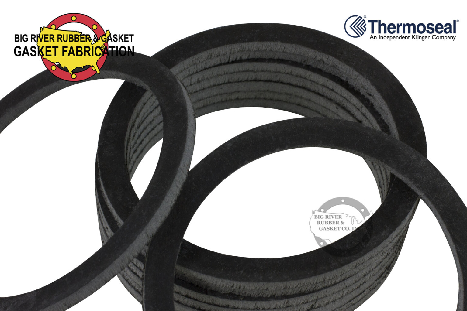 Thermoseal® Klingersil® C4500 Gasket 1/8″ Thick Big River Rubber
