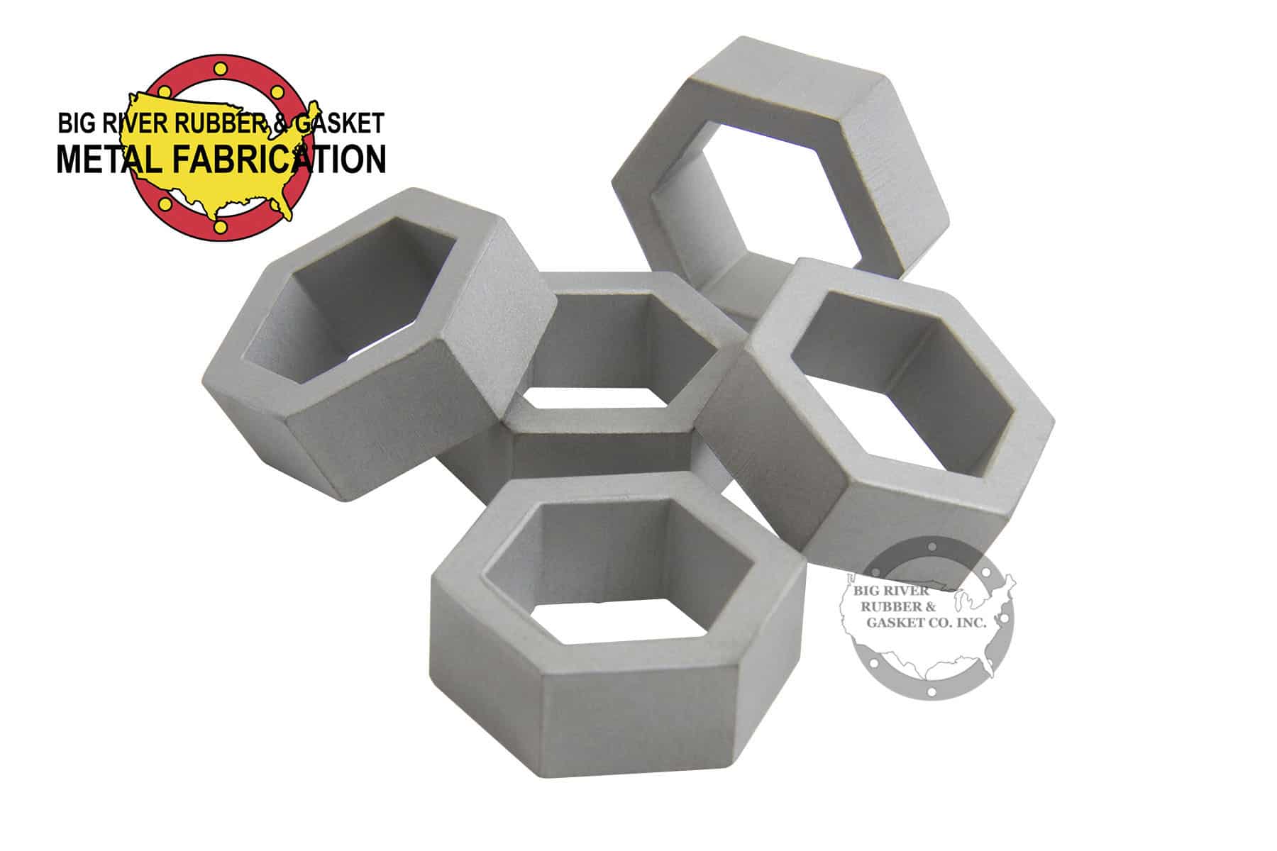 Custom Hex Bushings Big River Rubber & Gasket
