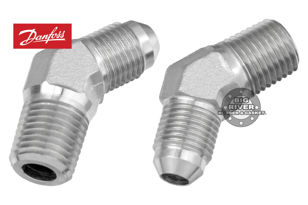 202345S Danfoss Pipe to 37° Flare 45° Elbow Adapter Big River
