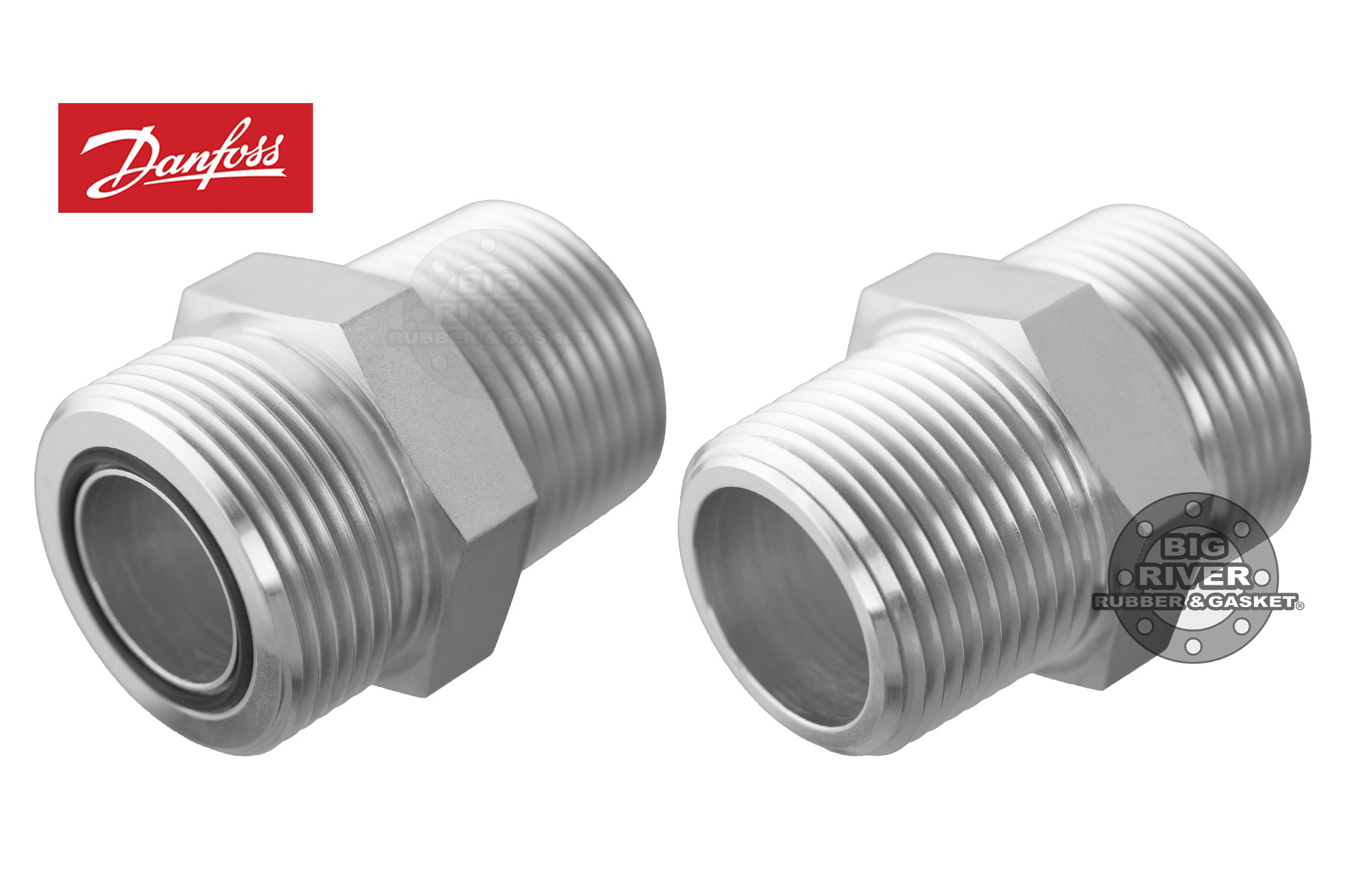 FF2031T1616S Danfoss External ORS to External NPTF Straight Adapter