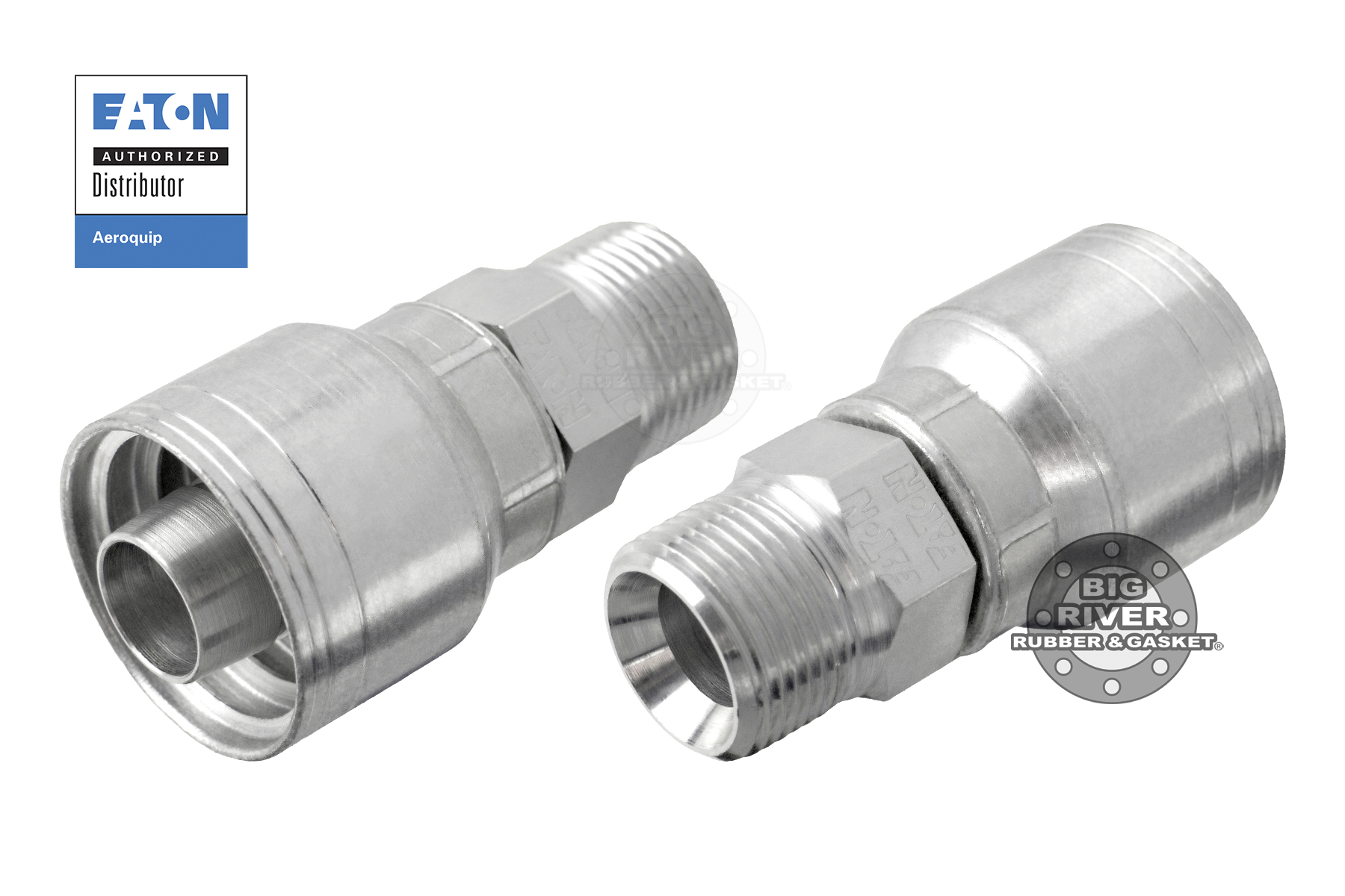 (MP) 1AA12MP12 Eaton Aeroquip Male Pipe TTC Crimp Fitting Big River