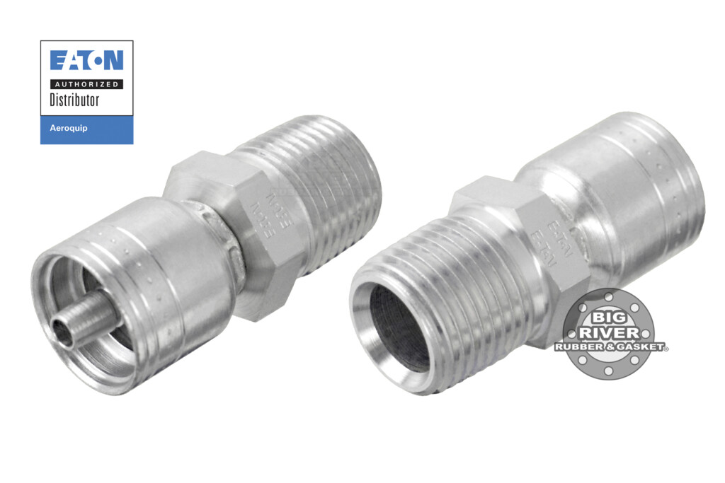 (MP) 1AA8MP4 Eaton Aeroquip Male Pipe TTC Crimp Fitting Big River