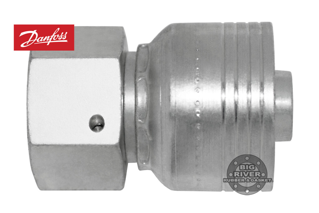 (DS) 1B16DS12 Danfoss Aeroquip Straight TTC Crimp Fitting Big River