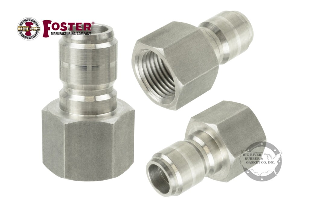 Foster® FST Series Female Thread Straight Thru Plug 50FPS Big River