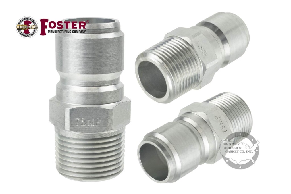 75MP Foster FST Series Male Thread StraightThru Plug Big River
