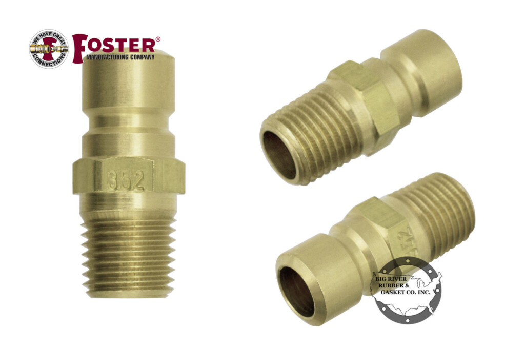 FP352 Foster FJT Series 3/8″ Male Thread Plug Big River Rubber & Gasket