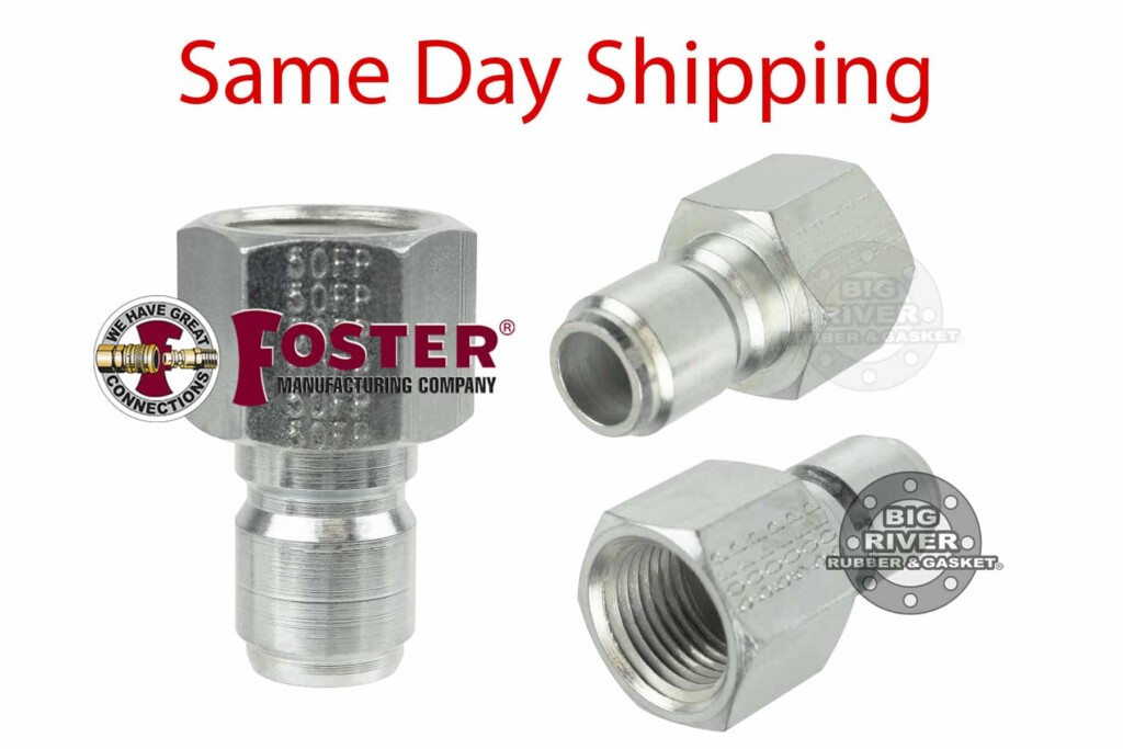 50FP Foster FST Series Female Thread StraightThru Plug Big River
