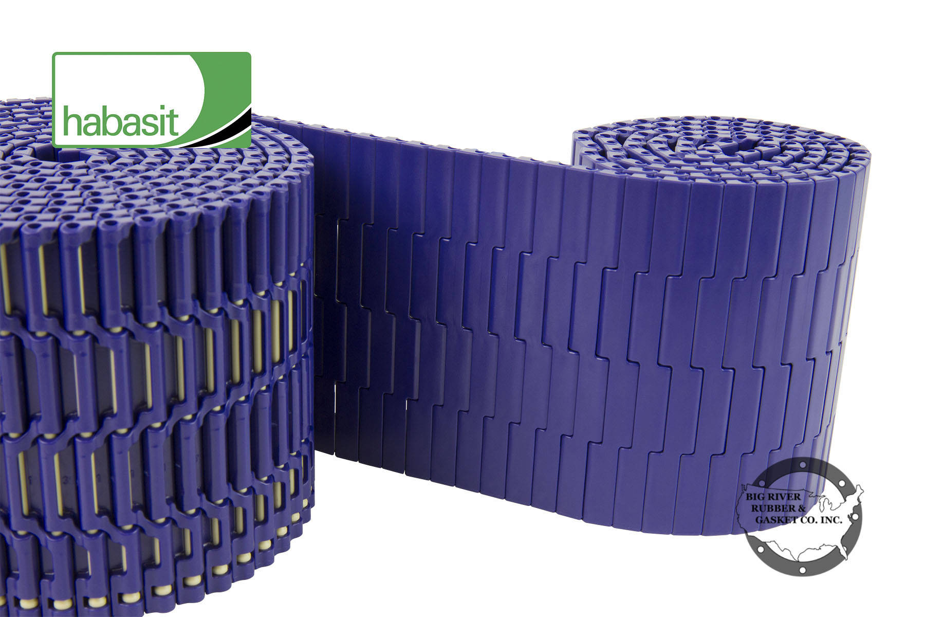 Habasit M0870 Plastic Modular Belt Big River Rubber & Gasket