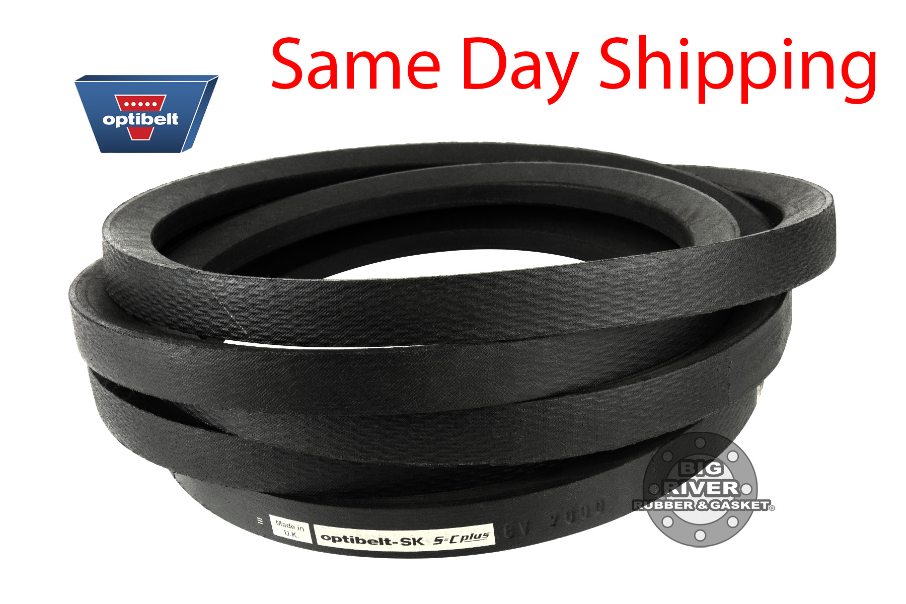 8V2000 V Belt Optibelt Big River Rubber & Gasket