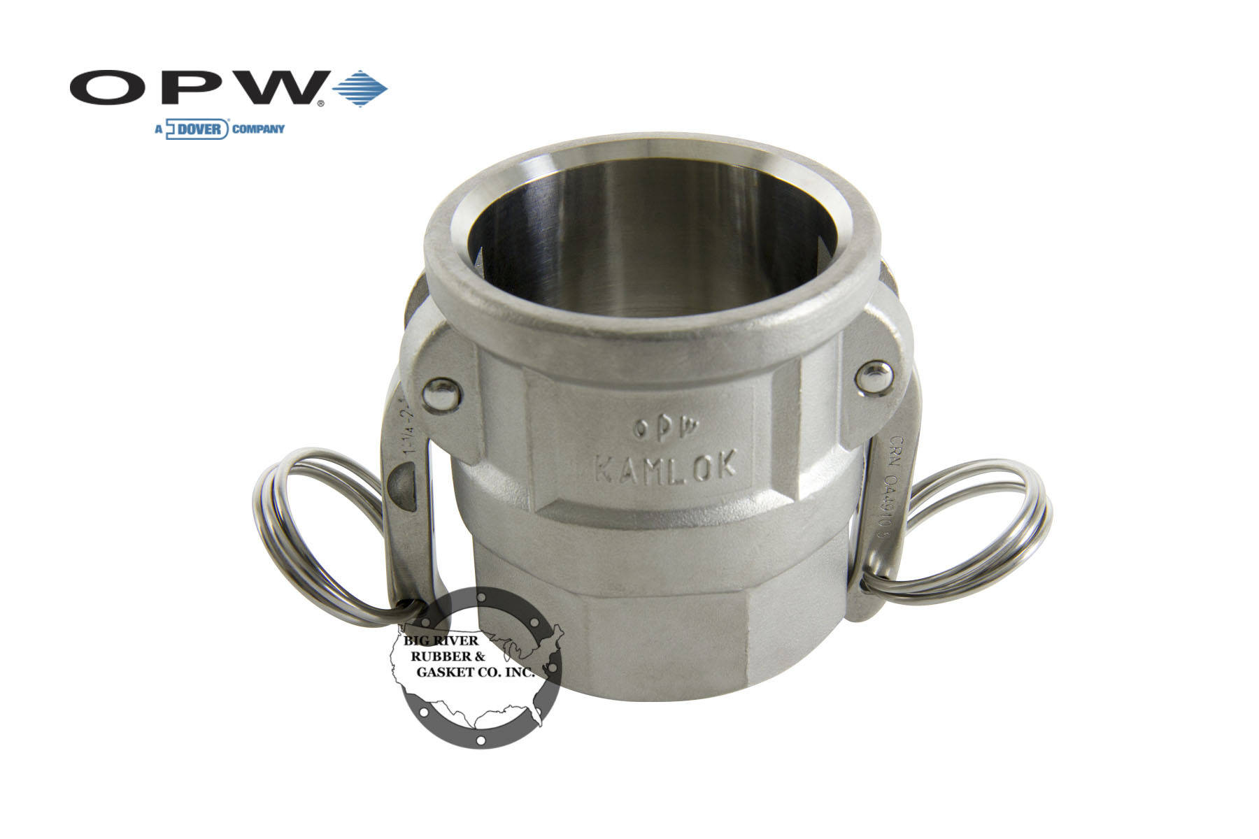OPW® Kamlok® Female Coupler 633DSS20 Big River Rubber & Gasket