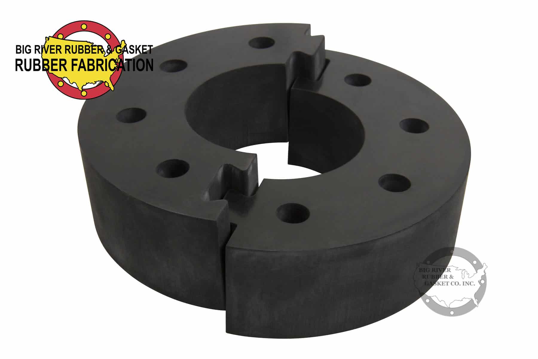 Neoprene 2″ Thick Full Face Gasket Big River Rubber & Gasket