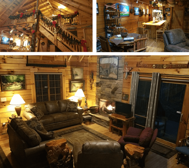 Cabin Rentals in Campton, KY Big Rock Log Cabin