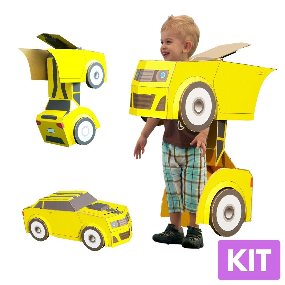 Bumblebee Transformer Costume For Kids