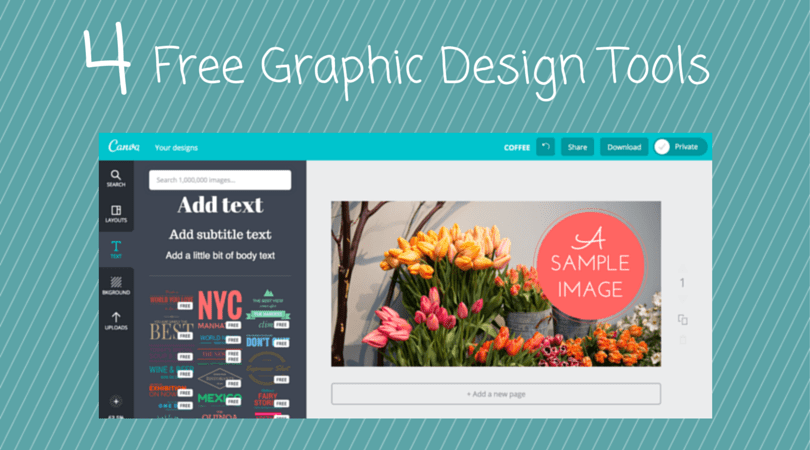 4 Free Graphic Design Tools for Beginners Big Sea