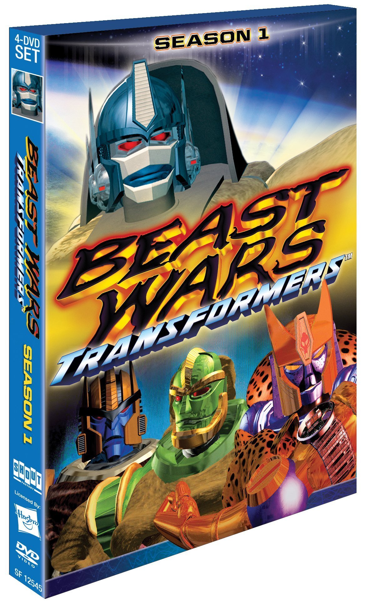 Big Shiny Robot Transformers Beast Wars now available on DVD