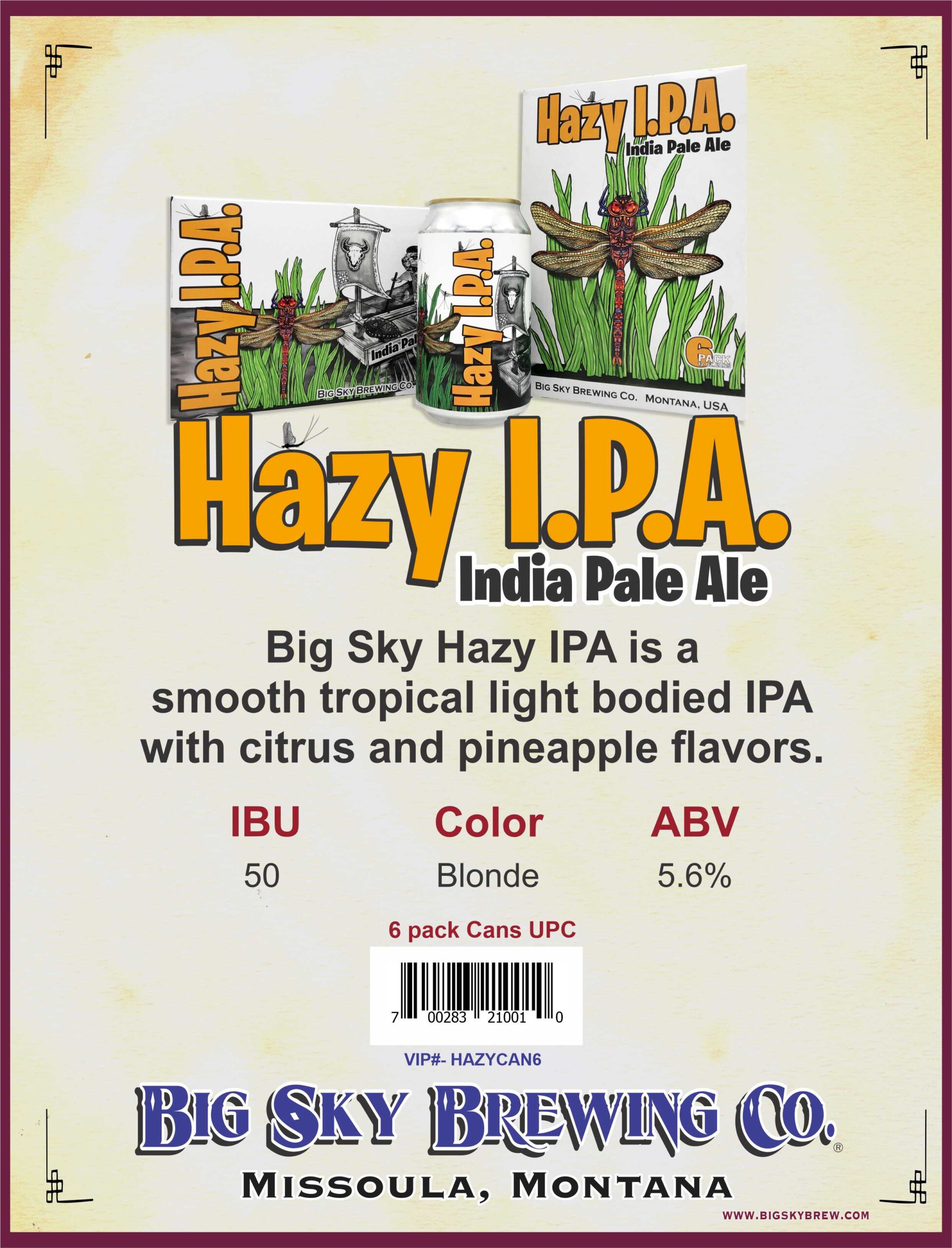 Printables Big Sky Brewing