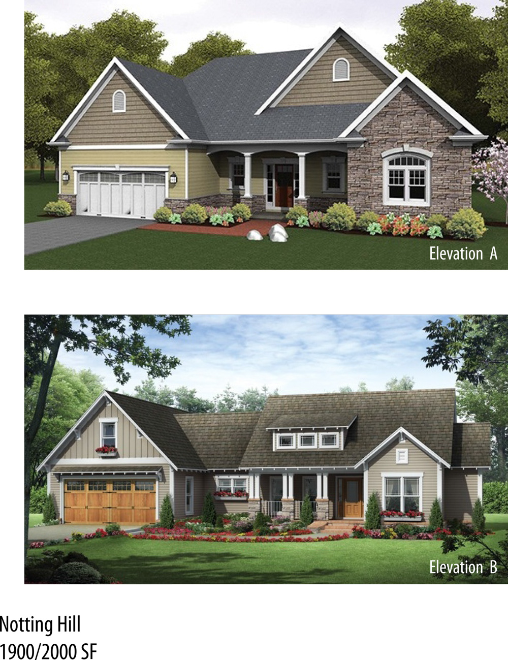 Fenton Orchards Floor Plans Big Sky Development