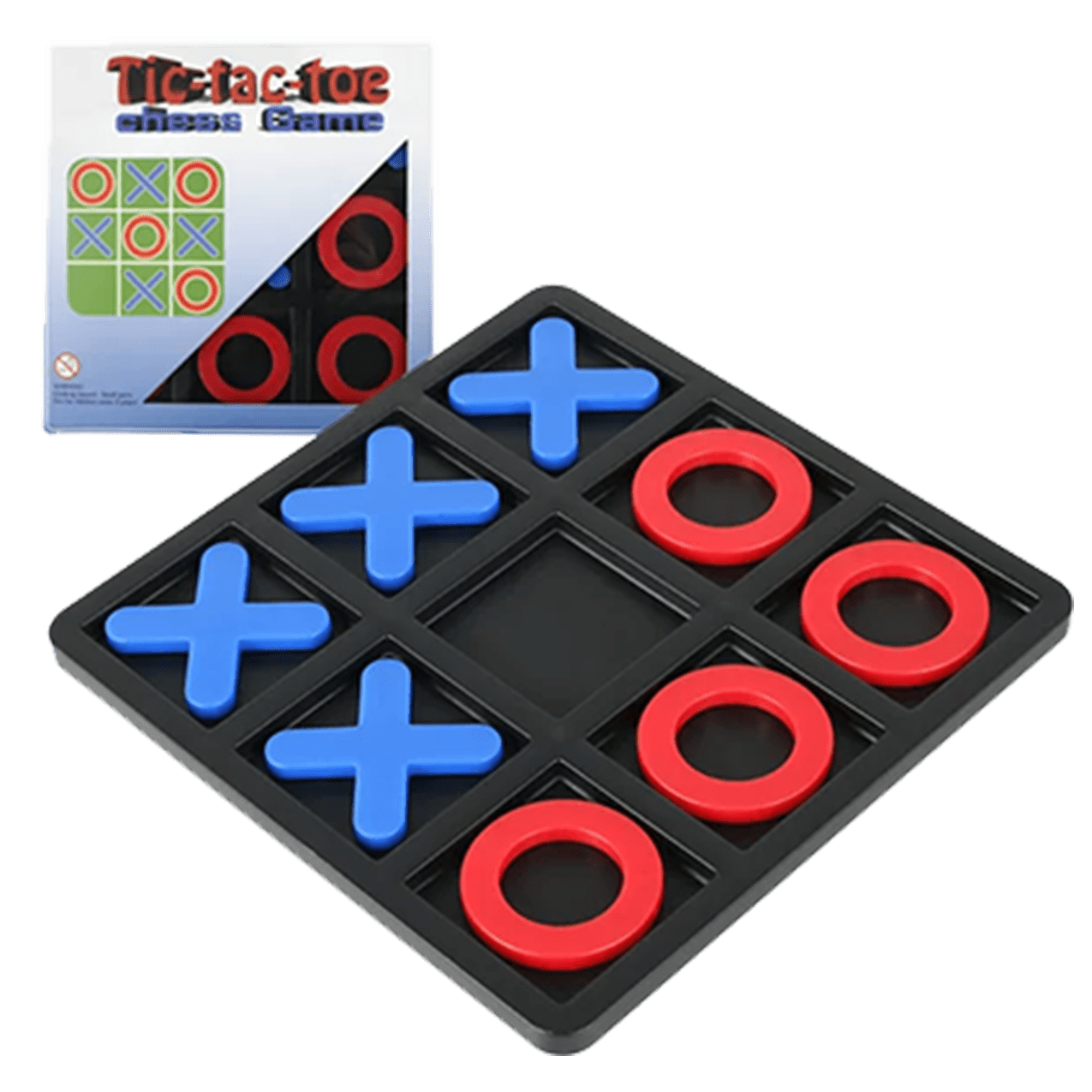 Tic Tac Toe Board Game 5.91 x 5.91″ Tic Tac Toe Table Game Resin XOXO Classic Board Game Early