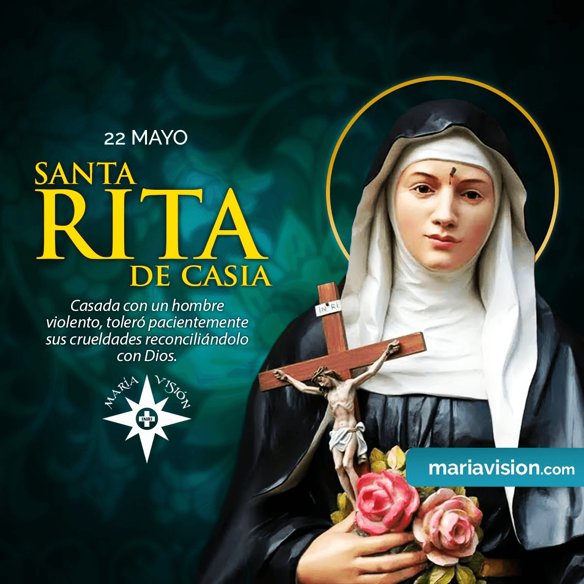 Santa Rita de Casia, esposa y madre, la “santa de los imposibles