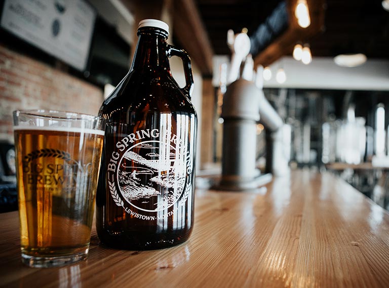 ABOUT THE BREWERY Big Spring Brewing