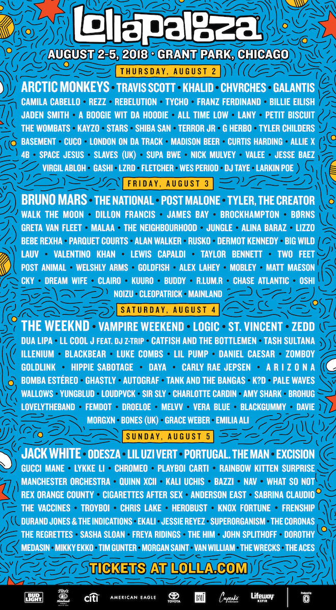 The Big Takeover Lollapalooza 2018 (PreCoverage)