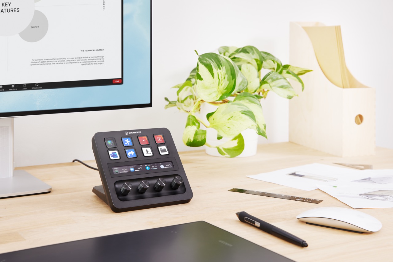 Elgato Stream Deck + review what to do with the dials? The Big Tech
