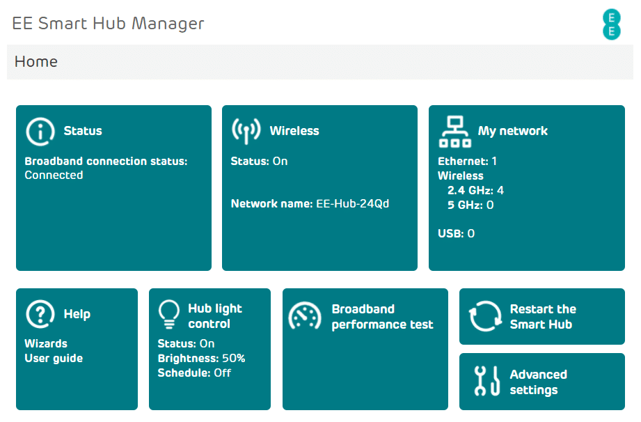 How do I access the EE Smart Hub Manager? The Big Tech Question