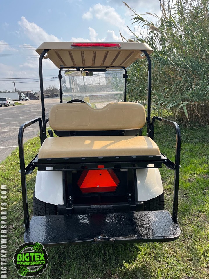 2017 White EZGo 48 Volt Electric Golf Cart Big Tex Powersports