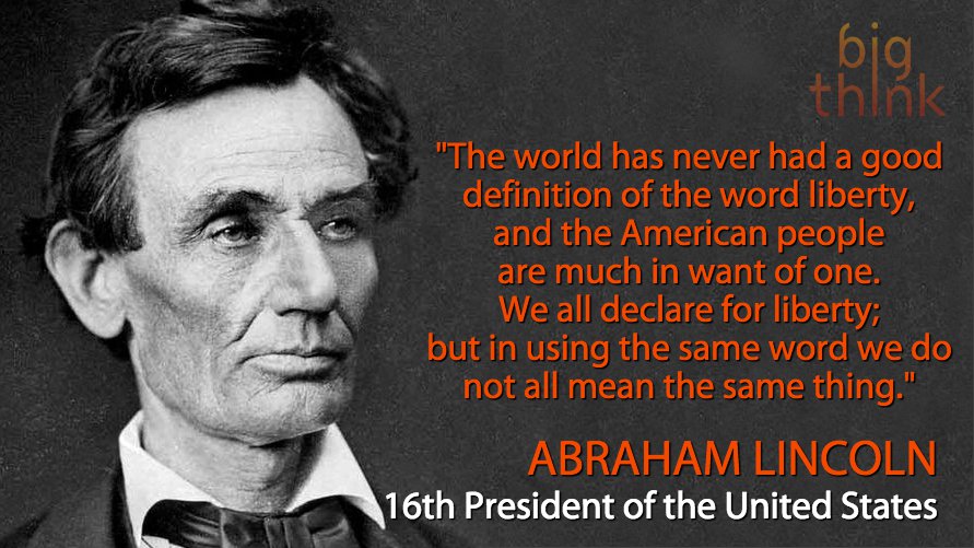 What Does Liberty Mean to You? Big Think