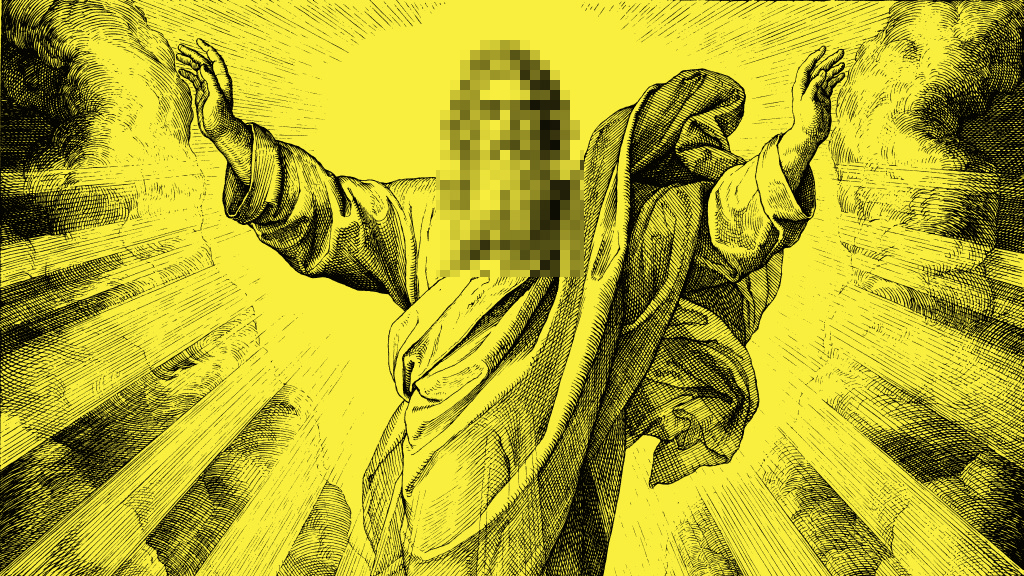 This is what God's face looks like, according to American Christians