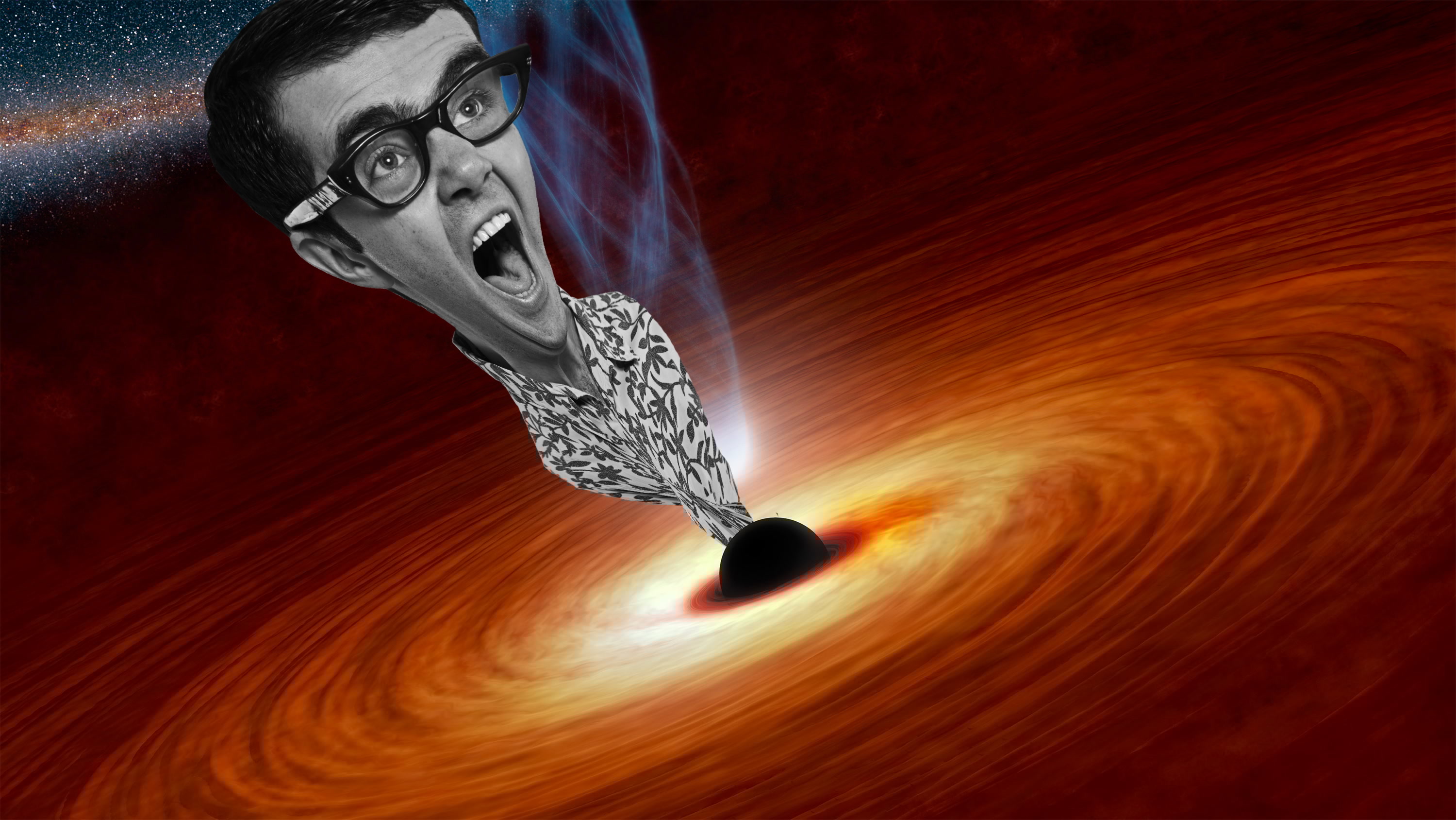 Black hole death How extreme tidal forces turn humans into spaghetti