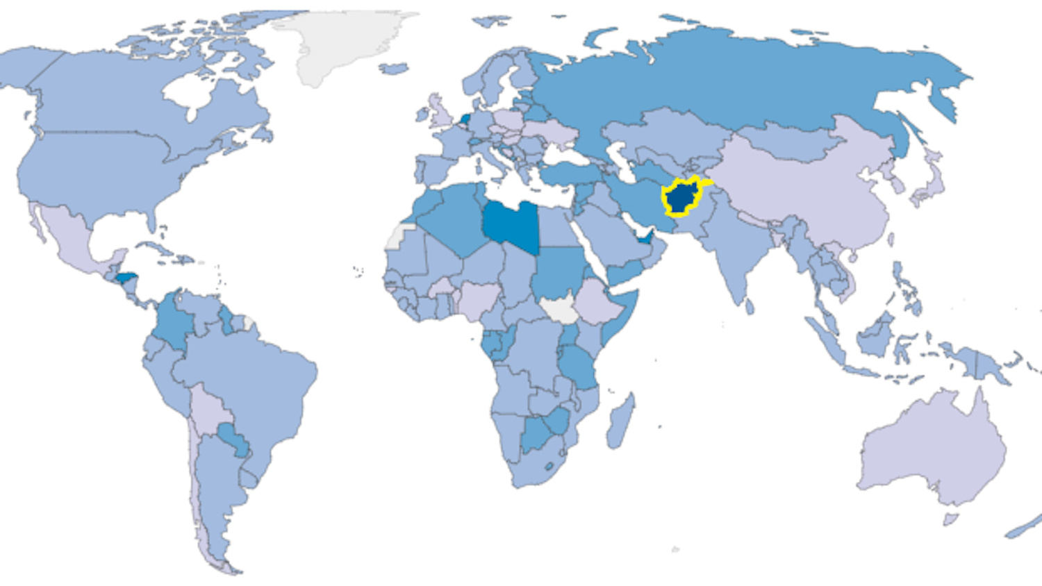 Afghanistan is the most depressed country on Earth Big Think