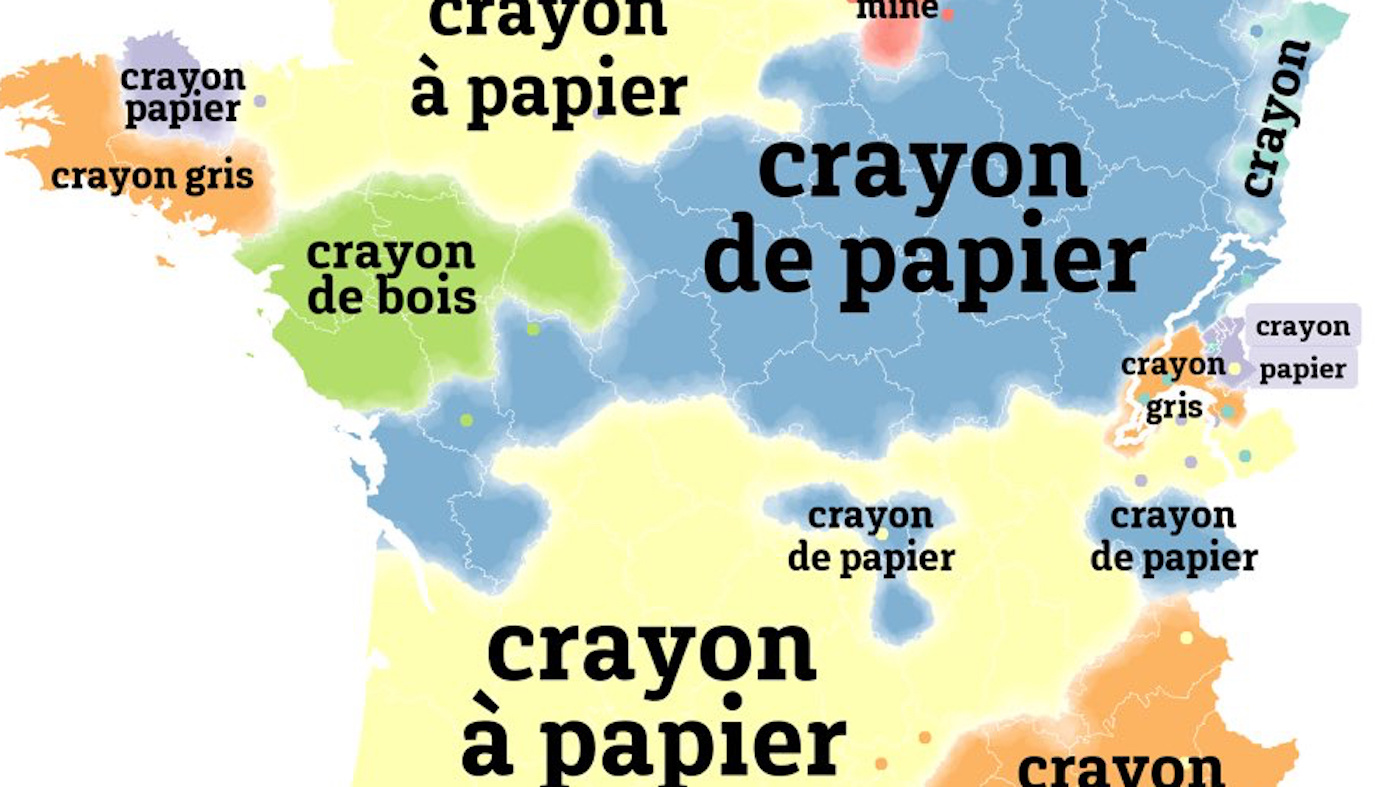 The joy of French, in a dozen maps Big Think