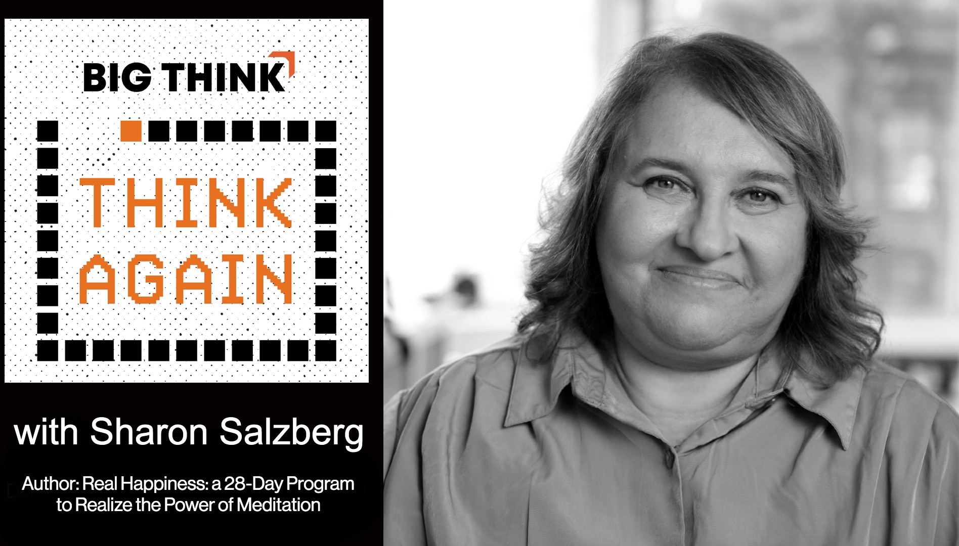 Sharon Salzberg On Balance Big Think