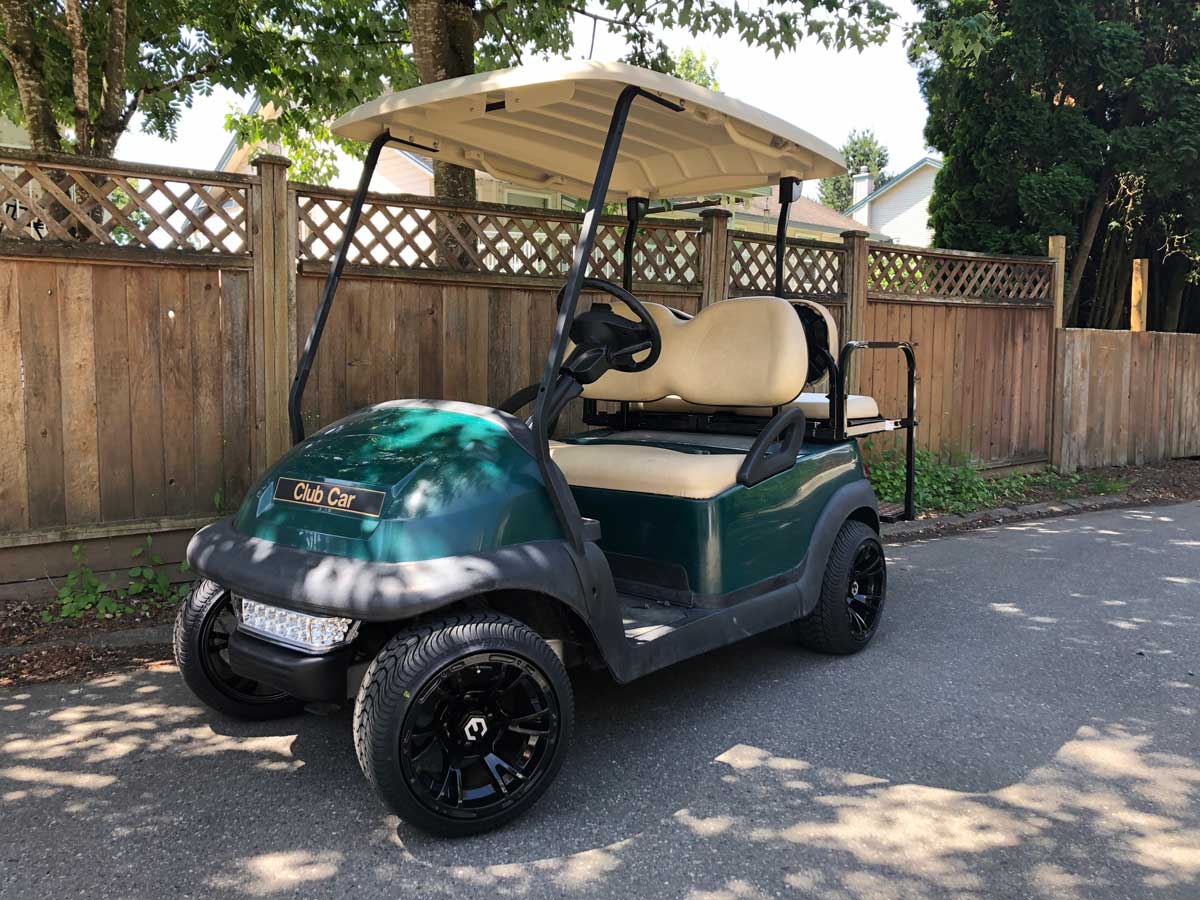 Hunter Green Club Car Big Thunder Golf Carts