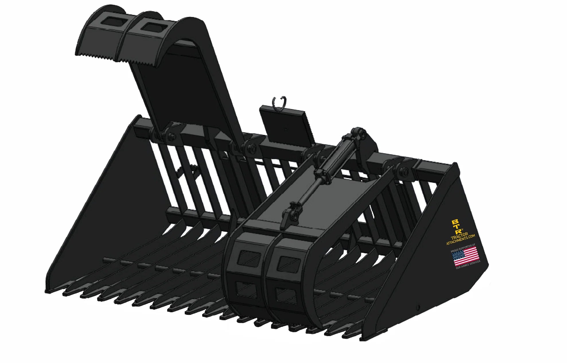 Bigtoolrack Firewood Grapple