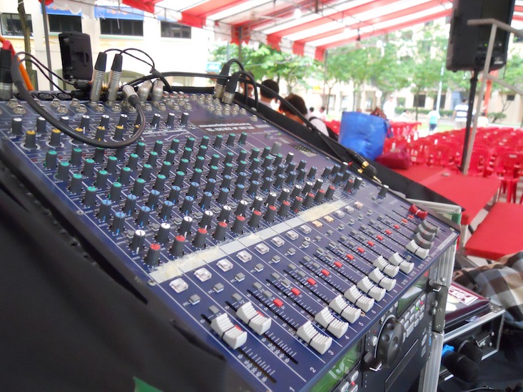Sound System Rental Singapore Big Top