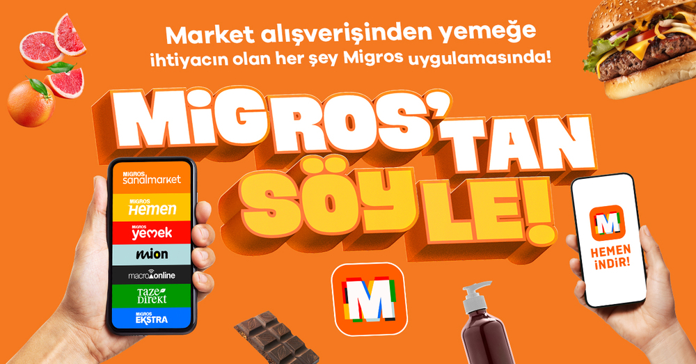 Herkese Migros’tan Söyletecek Kampanya • Bigumigu