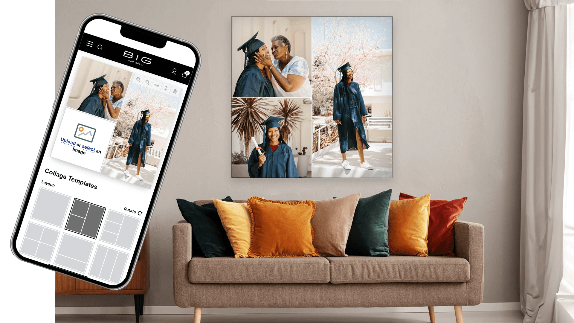 Wall Collage Decorating Ideas