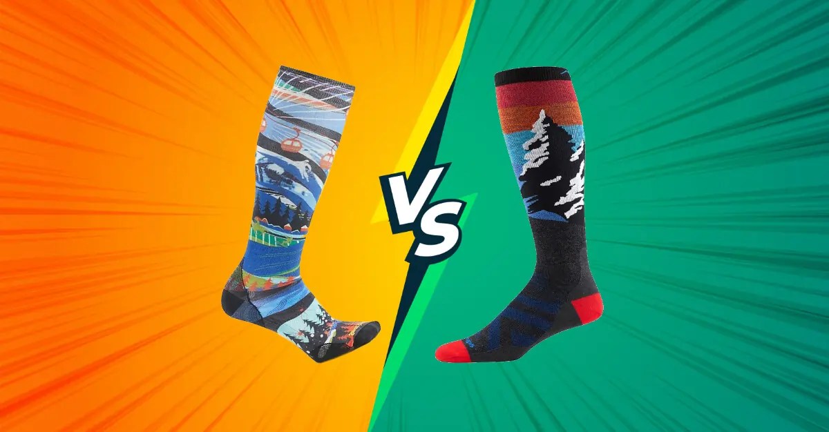 Darn Tough vs. Smartwool The Ski Sock Showdown