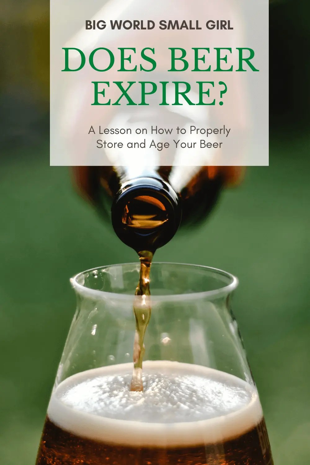 Does Beer Expire? A Lesson on How to Properly Store and Age Your Beer