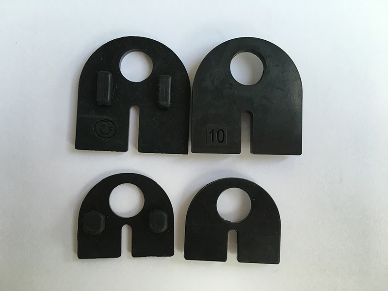 Rubber gasket for glass clamp BIHE RUBBER CO.,LTD