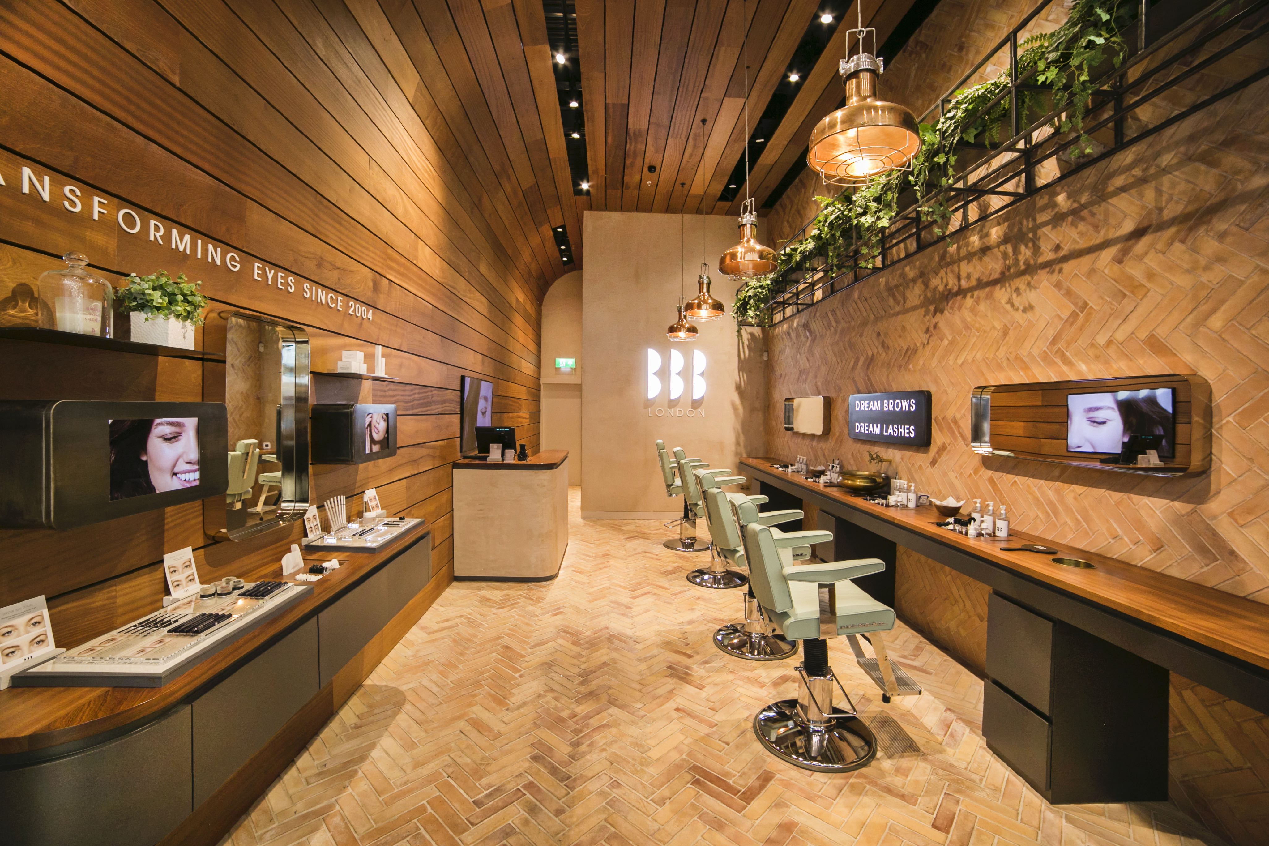 Blink Brow Bar Westfield White City British Institute of Interior Design