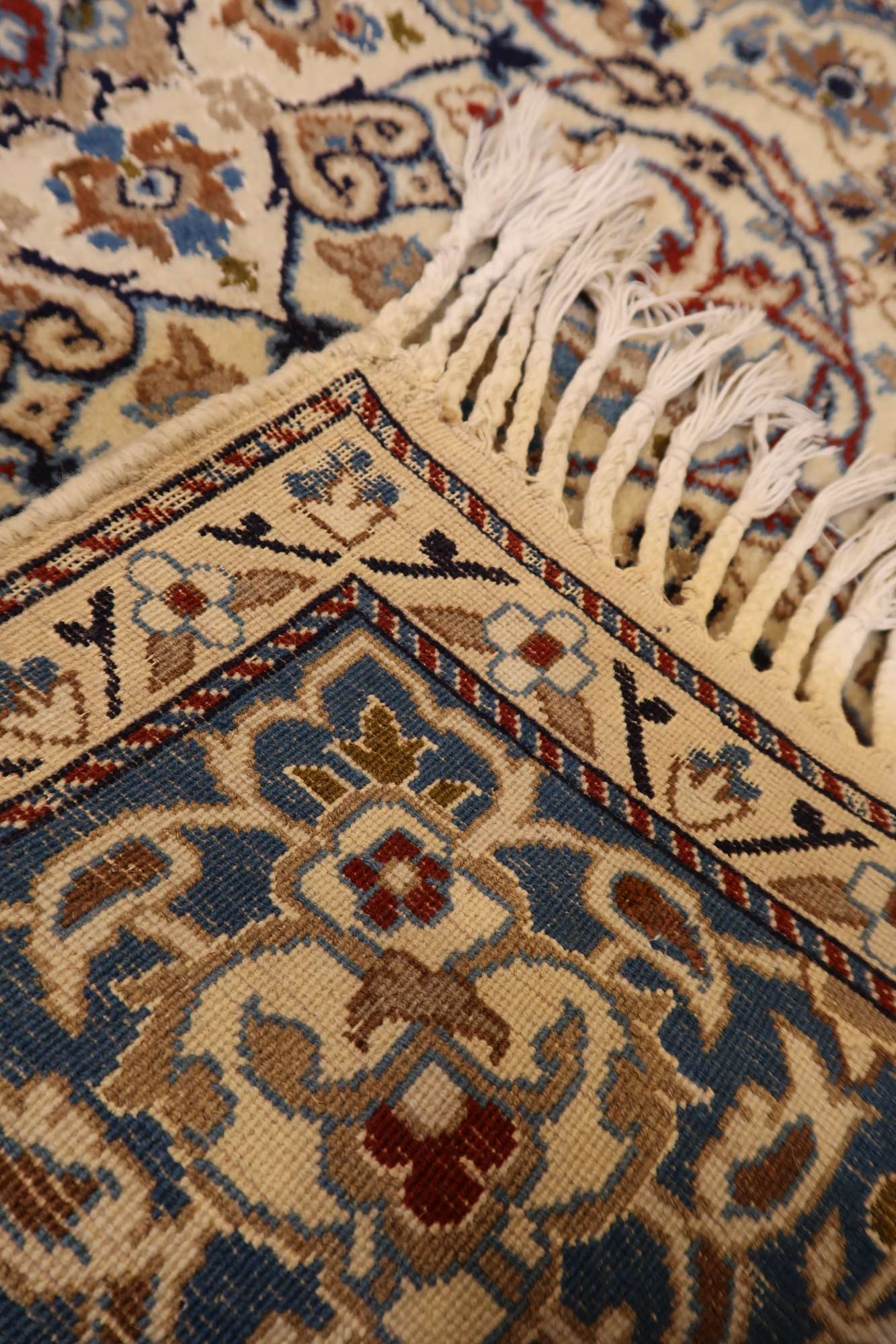 Silk Inlay Persian Nain Rug Bijan Rugs