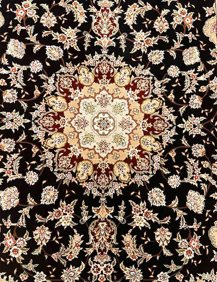 Silk Inlaid Persian Design Rug Bijan Rugs