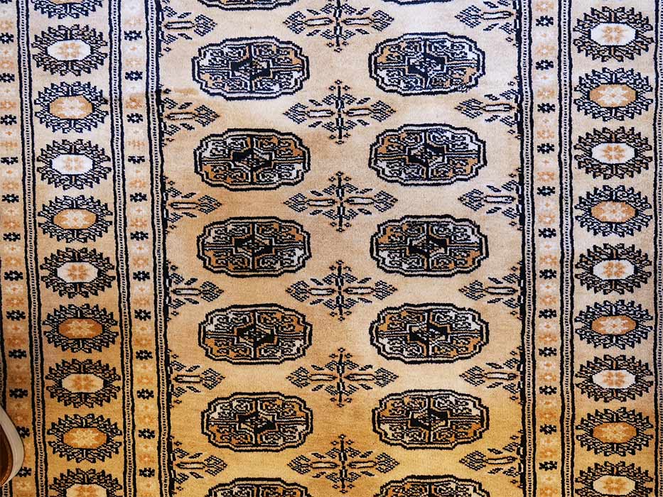 Hand Knotted NZ Wool Bokhara Rug Bijan Rugs