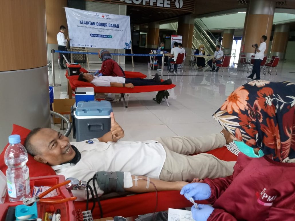 The Indonesian Red Cross and PT.BIJB Held a Blood Donation